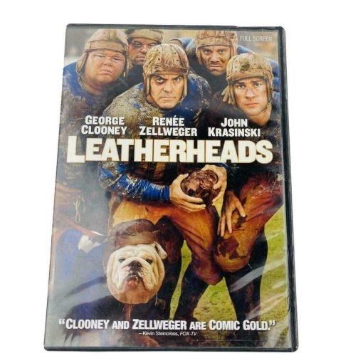 Leatherheads DVD 2008 Full Frame George Clooney Renee Zellweger John Krasinski - Suthern Picker