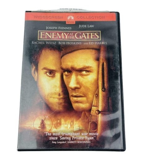 Enemy at the Gates DVD 2001 Sensormatic Joseph Fiennes Jude Law Rachel Weisz - Suthern Picker