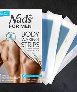 Nad's For Men Body Wax Strips Wax Hair Removal For Men Waxing Kit 20 Strips - Suthern Picker