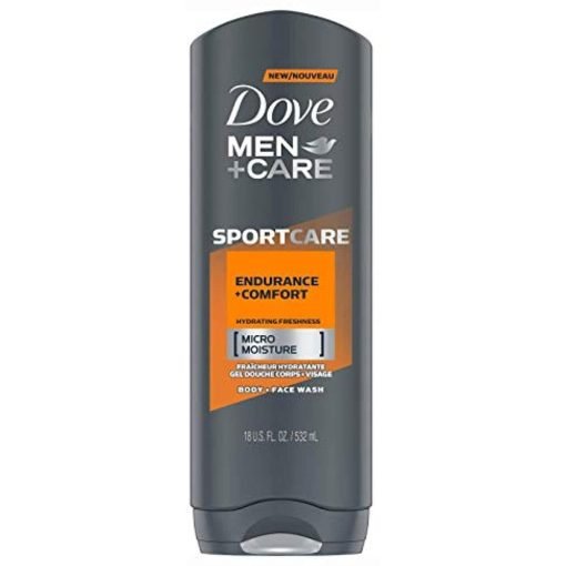 Dove Men+Care SPORTCARE Endurance + Comfort Body & Face Wash 18oz - Suthern Picker