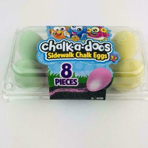 Chalk-a-Doos Sidewalk Chalk Eggs 8 Pieces Season 1 Easter - Suthern Picker