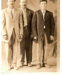 3 Men In Suits RPPC B&W Vintage Postcard 1907-1915-1714280669 - Suthern Picker