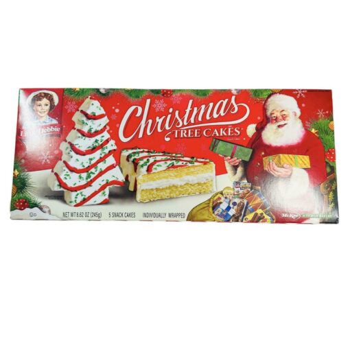 Little Debbie Christmas Tree Cakes Vanilla 5 Count