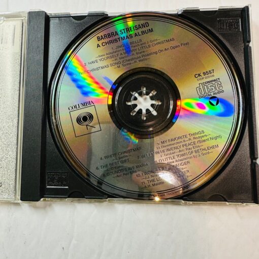 Barbra Streisand A Christmas Album CD Digitally Remastered Columbia CK 9557 - Image 3