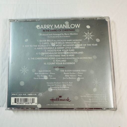 Barry Manilow In The Swing Of Christmas CD - Image 2