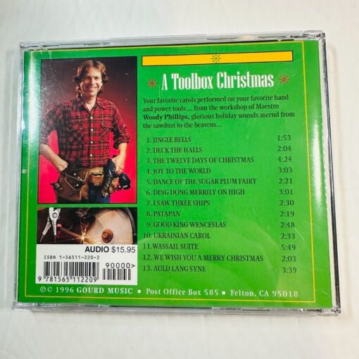 A Toolbox Christmas CD Woody Phillips Holiday Music Album - Image 2