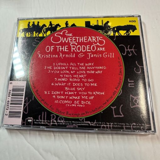 Buffalo Zone CD By Sweethearts Of The Rodeo - Image 2