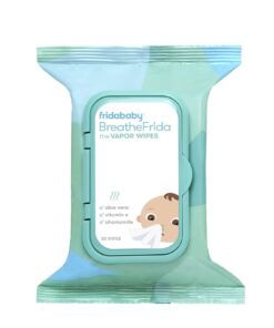 Breathefrida Vapor Wipes for Nose or Chest by Frida Baby 30 Count