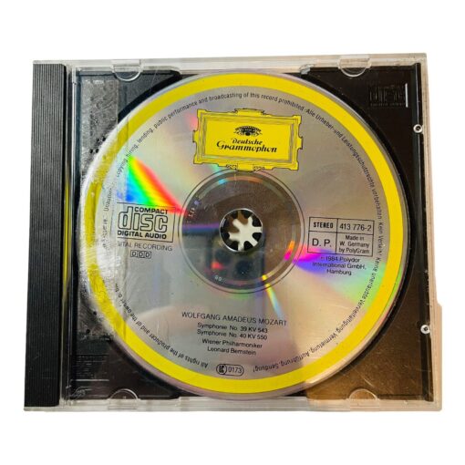 CD Wolfgang Amadeus Mozart Symphonie No. 39 K543 No. 40 K550
