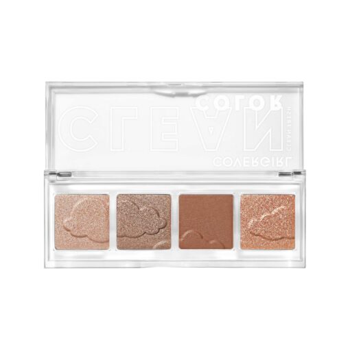 COVERGIRL Clean Fresh Clean Color Eyeshadow Palette Shimmer Shimmering Beige - Image 2