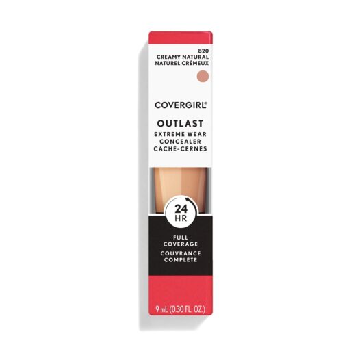 COVERGIRL Outlast Extreme Wear Concealer, Creamy Natural 820 - Image 3