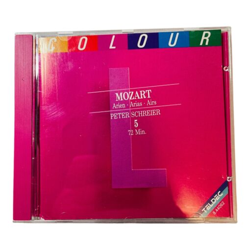 Colour Mozart Arien Arias Airs Peter Schreier CD