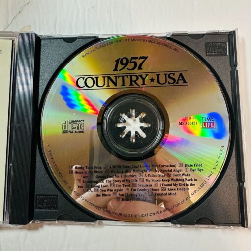 Country USA 1957 Music CD By Time Life - Image 3