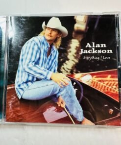 Alan Jackson Everything I Love CD Album Country Music 1996 Release