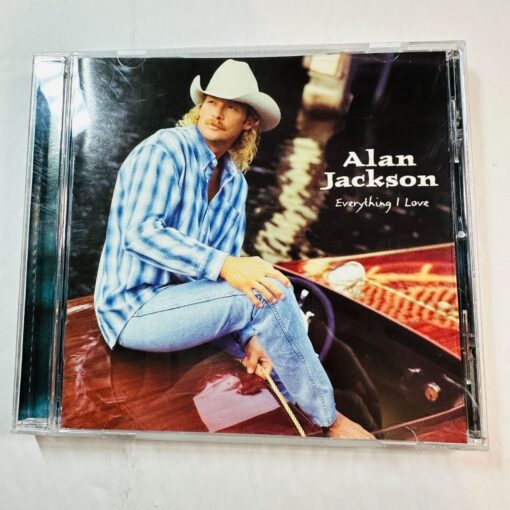 Alan Jackson Everything I Love CD Album Country Music 1996 Release