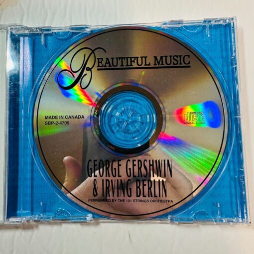 Beautiful Music CD George Gershwin & Irving Berlin By 101 Strings Orchestra - Image 3