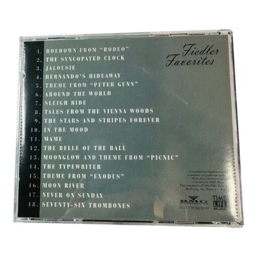 Arthur Fiedler & The Boston Pops Orchestra Fiedler Favorites CD - Image 2