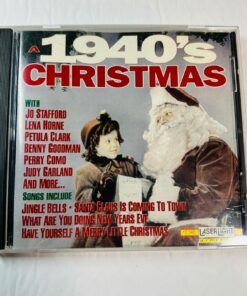 1940s Christmas CD Album Featuring Classic Holiday Songs By Jo Stafford & More