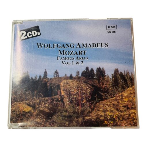 Wolfgang Amadeus Mozart Famous Arias Vol 1 & 2 CD