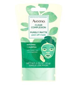 Aveeno Clear Complexion Pure Matte Peel Off Face Mask Alpha Hydroxy Acids