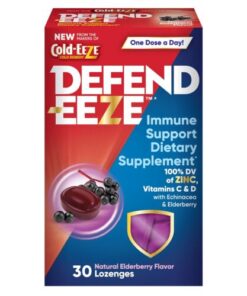 Defend-EEZE Immune Support Dietary Supplement Lozenges Elderberry Flavor 30 Ct