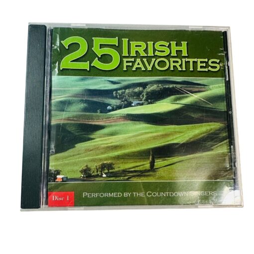 25 Irish Favorites Music CD By Countdown Singers Volume 1 DISC 1 ONLY