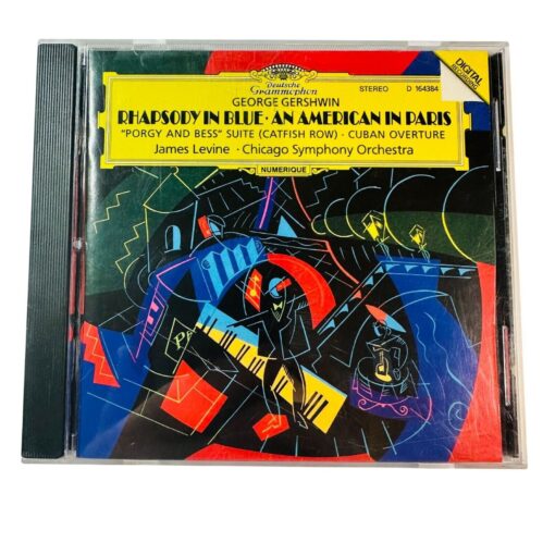 George Gershwin Rhapsody In Blue CD By Deutsche Grammophon With Chicago Symphony