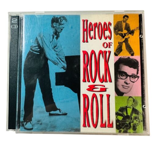 Heroes Of Rock & Roll 2-Disc CD Set Featuring Music Legends