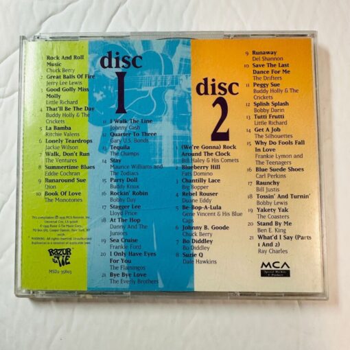 Heroes Of Rock & Roll 2-Disc CD Set Featuring Music Legends - Image 2
