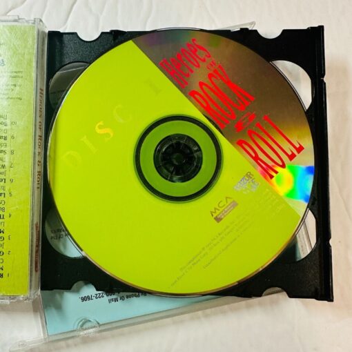 Heroes Of Rock & Roll 2-Disc CD Set Featuring Music Legends - Image 4