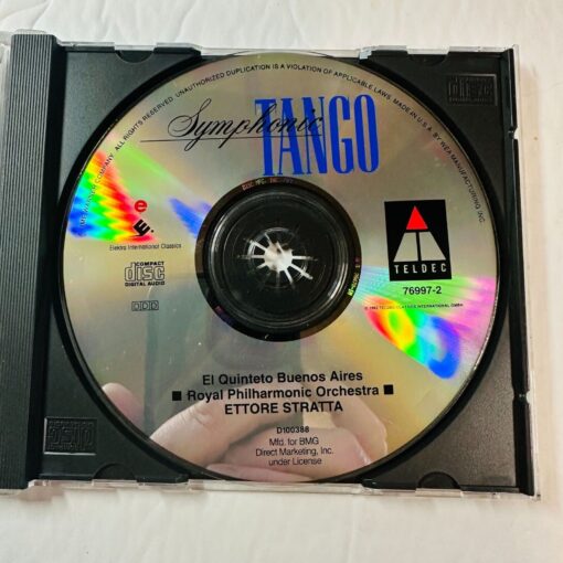 Symphonic Tango CD El Quinteto Buenos Aires & The Royal Philharmonic Orchestra - Image 3