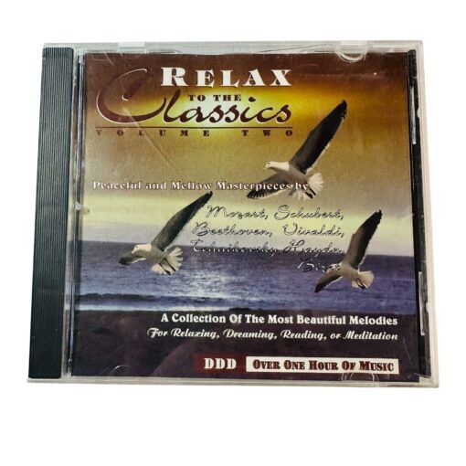 Relax To The Classics Vol 2 CD Mozart Beethoven Vivaldi Schubert 1994