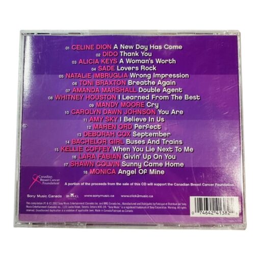 Ultimate Women CD Compilation Featuring Celine Dion Alicia Keys & More - Image 2