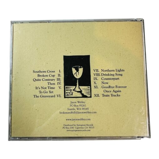 Jason Webley Counterpoint Music Album CD Folk Acoustic Vintage - Image 2