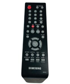 Samsung DVD Player Remote Control Model 00051B Black