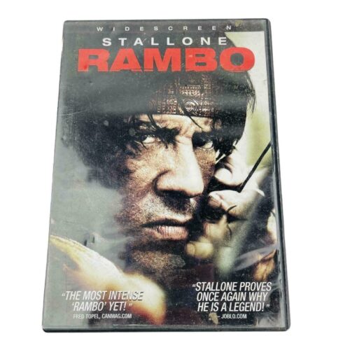 Rambo DVD 2008 Widescreen Sylvester Stallone Julie Benz Matthew Marsden