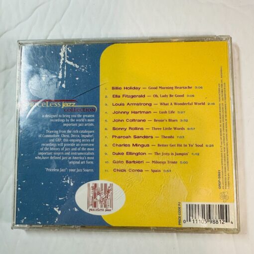 Priceless Jazz Collection Sampler CD Featuring Iconic Jazz Artists - Image 2
