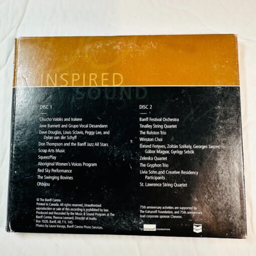 Inspired Sound Anthology Recorded Works Banff Centres Music & Sound DISC 2 ONLY - Image 2