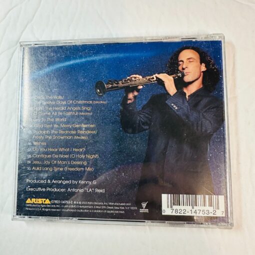 Kenny G Wishes Holiday Album CD In Jewel Case Arista 2002 - Image 2