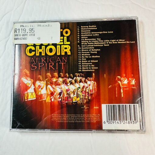 Soweto Gospel Choir African Spirit CD Album Vibrant Choral Performances - Image 2