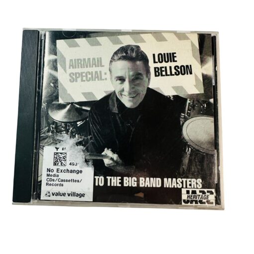 Louie Bellson Airmail Special CD Tribute To Big Band Masters 1990 Heritage Jazz