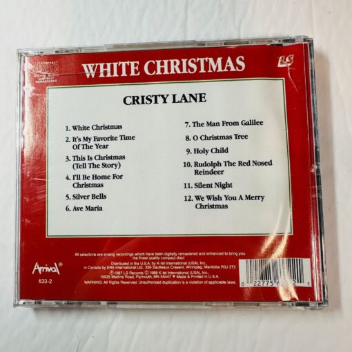 Cristy Lane White Christmas CD Album - Image 2