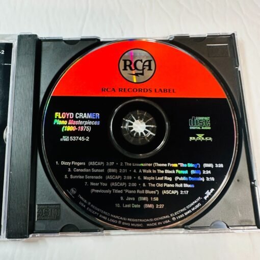 Floyd Cramer Piano Masterpieces 1900-1975 CD RCA Records Digital Remastered 1995 - Image 3