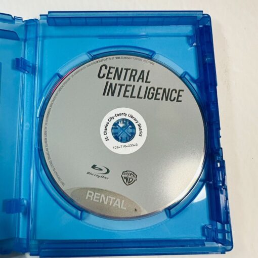 Central Intelligence Blu-Ray Kevin Hart & Dwayne Johnson Ex Library Rental - Image 3