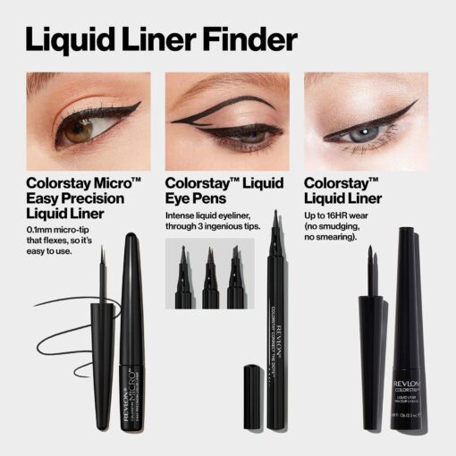 REVLON ColorStay Micro Easy Precision Liquid Liner 302 What the Fudge - Image 9
