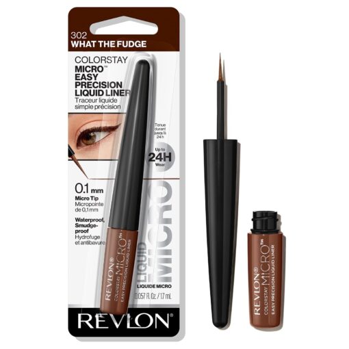 REVLON ColorStay Micro Easy Precision Liquid Liner 302 What the Fudge