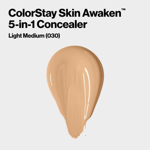 Revlon ColorStay Skin Awaken 5-in-1 Concealer 030 Light Medium 0.27 fl oz - Image 2