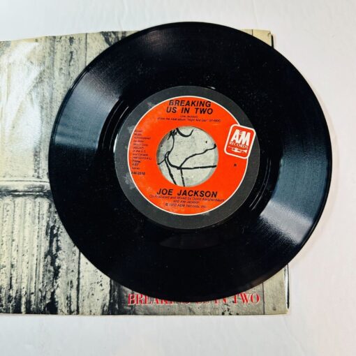 Joe Jackson Breaking Us In Two 7'' Vinyl Single AM Records 1982 45 RPM Record - Image 2