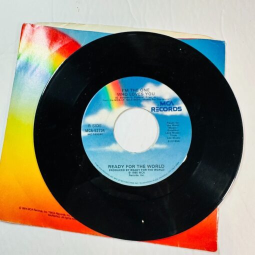 Ready For The World Digital Display 7'' Vinyl Single 45 RPM MCA Record 1985 - Image 2