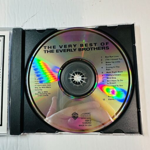 The Very Best Of The Everly Brothers CD Album Warner Brothers - Image 3